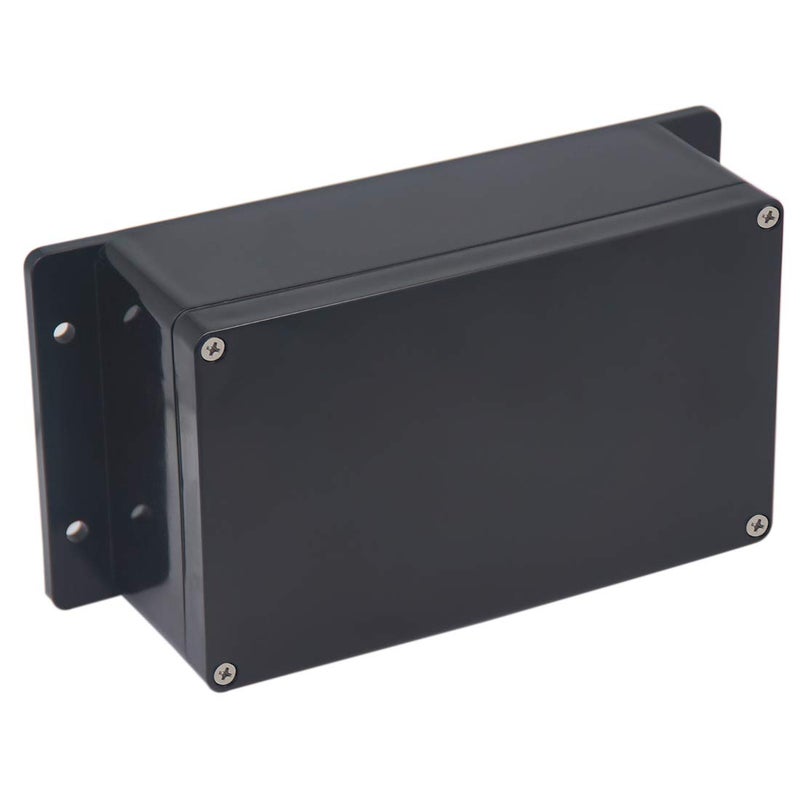 Raculety Project Box IP65 Waterproof Junction Box ABS Plastic Electrical Boxes DIY Electronic Project Case Power Enclosure with Fixed Ear 7.87 x 4.72 x 2.95 inch (200x120x75mm) - Image 1